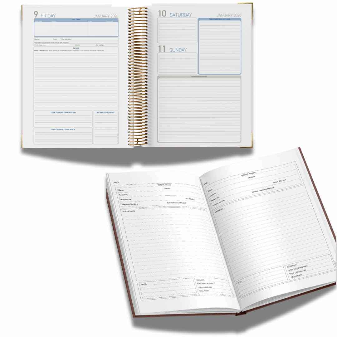 Diary Bundle for Tradies