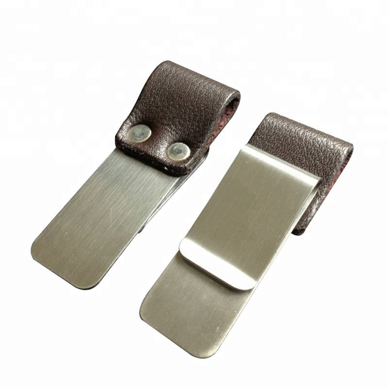 Pen holder / business card clip -silver