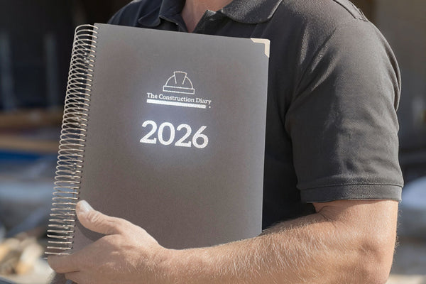 Tips for using your Construction Diary: The Diary for Tradies and Builders