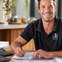 Australian tradie using Construction Diary for job costing and profit tracking documentation